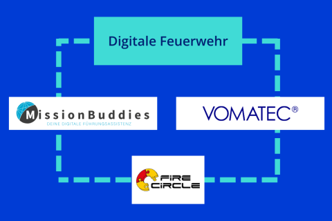 Drei Partner. Eine Vision: Digitale Feuerwehr.